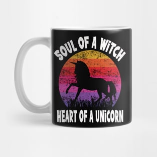 Soul of A Witch...Heart of A Unicorn Mug